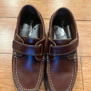 Kids Brown Dress Shoes
